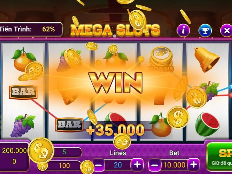 Vòng quay miễn phí Lucky88 cho trò chơi slot