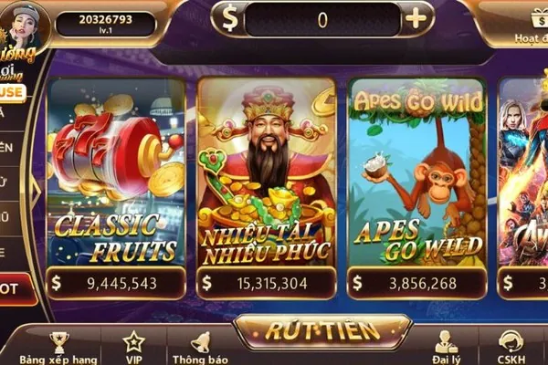 Slot game và Bắn cá Lucky88